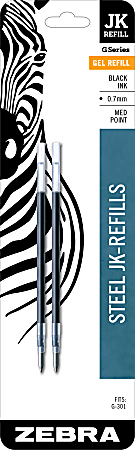 Zebra® Pen JK Gel Pen Refills, Pack Of