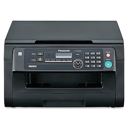Panasonic Laser Multifunction Printer - Monochrome - Copier/Printer/Scanner - 24 ppm Mono Print - 600 x 600 dpi Print - 600 dpi Optical Scan - 250 sheets Input - Fast Ethernet