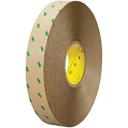 3M™ 9505 Adhesive Transfer Tape, 3" Core, 1" x 60 Yd., Clear, Case Of 36