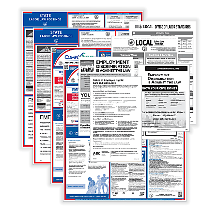 ComplyRight® Federal, State and Local Labor Law 1-Year Poster Service, Bilingual, Illinois