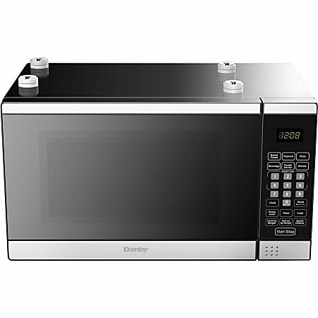 Danby Designer 0.7 cu. ft. Space Saving Under the Cupboard Microwave - 0.7 ft³ Capacity - 10 Power Levels - DDMW007501G1