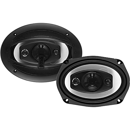 BOSS AUDIO R94 Riot 6" x 9" 4-way 500-watt Full Range Speakers