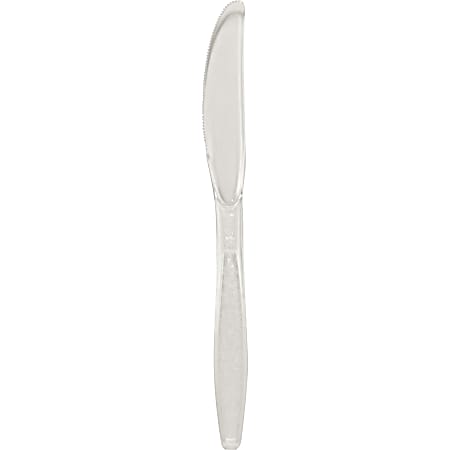 Solo Cup Sweetheart Heavyweight Knives, Clear, Pack Of 1,000