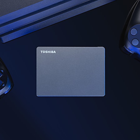 Toshiba Canvio Gaming Portable External Hard Drive 2TB Black - Office Depot | Externe Festplatten