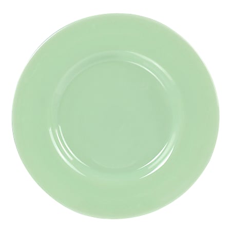 Martha Stewart Glass Serving Platter 1 H x 13 W x 13 D Jade Green