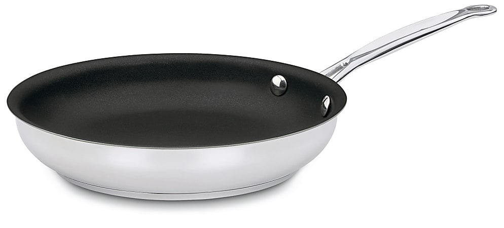 Cuisinart Nonstick Skillet, 10”, Silver