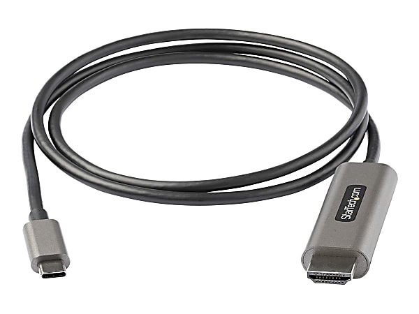 StarTech.com USB C To HDMI Cable, 3', CDP2HDMM1MH