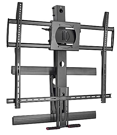 Mount-It! MI-373 Height-Adjustable Fireplace TV Mount For Screens 50 - 100", 16”H x 27-1/2”W x 6-1/2”D, Black