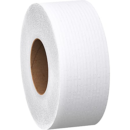 Scott® Jumbo Jr 2-Ply Toilet Paper, 25% Recycled, 1000 Sheets Per Roll, Pack Of 4 Rolls