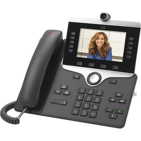 PINO￼ Cisco 8845 IP Phone CordedCordless Corded Bluetooth Wall Mountable