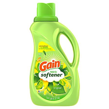 Gain Liquid Fabric Softener, Original Scent, 51 Oz