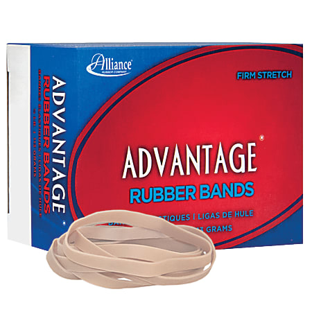 Alliance® Advantage Rubber Bands, Size 64, 3 1/2" x 1/4", Natural, Box Of 80
