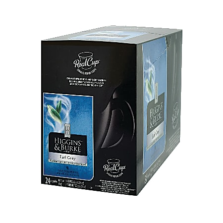 Higgins & Burke RealCup™ Earl Grey Tea Capsules, 2.54 Oz. Box Of 24