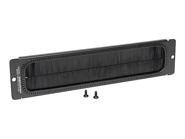 Tripp Lite Brush Strip Plate for Wallmount Rack Enclosure Server Cabinet - Brush strip panel