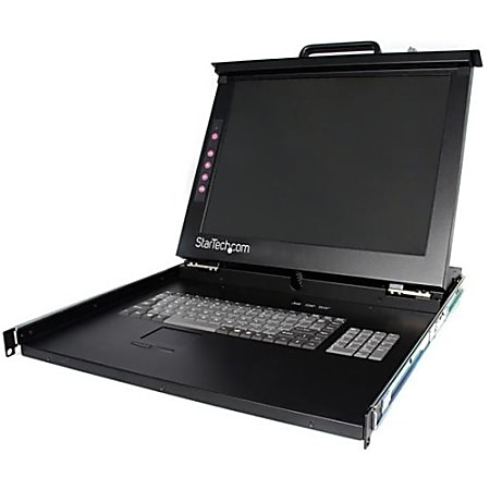 StarTech.com 1U 19 Rack-mount LCD Console USB + PS/2