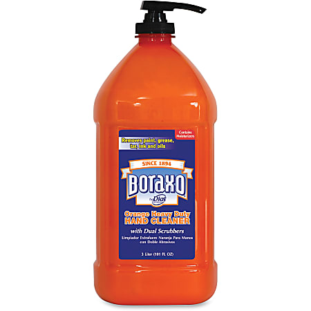 Orange Heavy Duty Hand Cleaner, 3 L Pump Bottle Orange Heavy Duty Hand Cleaner, 3 L Pump Bottle
