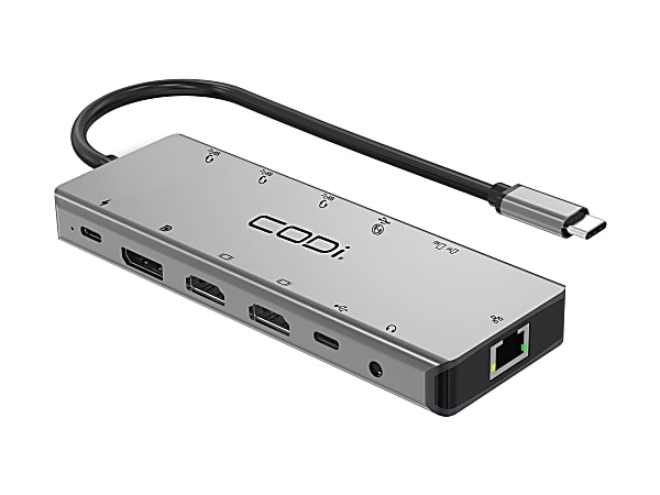 CODi 13-in-1 Multi-Port - Docking station - USB-C
