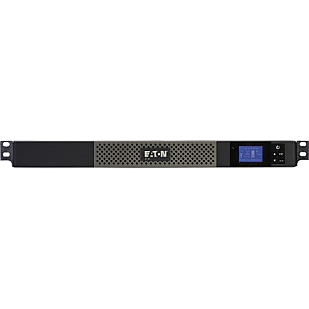 Eaton 5P Rackmount UPS - 1U Rack-mountable - 4 Minute Stand-by - 110 V AC Input - 132 V AC Output - 5 x NEMA 5-15R