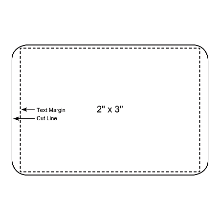 Custom Engraved Plastic Name BadgeTag 2 x 3 - Office Depot