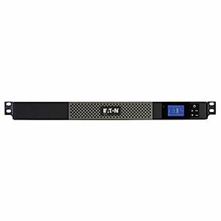 Eaton 5P 850VA 600W 230V Line-Interactive UPS, C14 Input, 4 C13 Outlets, True Sine Wave, Cybersecure Network Card Option, 1U - Battery Backup - 1U Rack-mountable - 4 Minute Stand-by - 220 V AC Input - 240 V AC Output - 4 x IEC 60320 C13