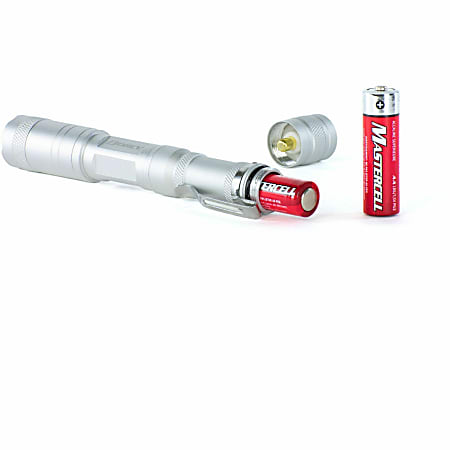 Dorcy Active Series Lightweight Flashlight - 250 lm Lumen - 2 x AA - Battery - Metal, Aircraft Aluminum - Water Resistant, Impact Resistant - Black Dorcy Active Series Lightweight Flashlight - 250 lm Lumen - 2 x AA - Battery - Metal, Aircraft Aluminum - Water Resistant, Impact Resistant - Black