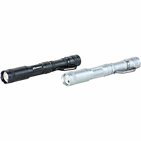 Dorcy Active Series Lightweight Flashlight - 250 lm Lumen - 2 x AA - Battery - Metal, Aircraft Aluminum - Water Resistant, Impact Resistant - Black Dorcy Active Series Lightweight Flashlight - 250 lm Lumen - 2 x AA - Battery - Metal, Aircraft Aluminum - Water Resistant, Impact Resistant - Black