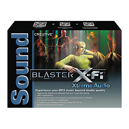 Creative® Sound Blaster® X-Fi Xtreme Audio