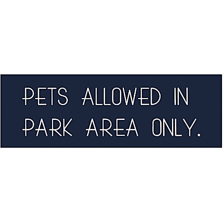 Custom Create Your Own Engraved Plastic Wall Sign & Name Plate, Square Or Round Corner, 2" x 6"