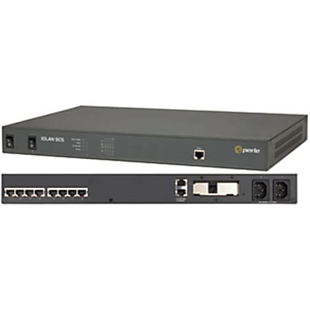 Perle IOLAN SCS8CM DAC - Console server - 8 ports - GigE, RS-232 Mdm - 1U