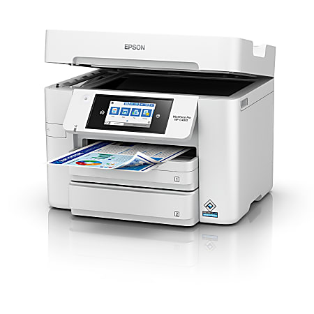 Epson WorkForce Pro WF C4810 All In One Color Inkjet Printer