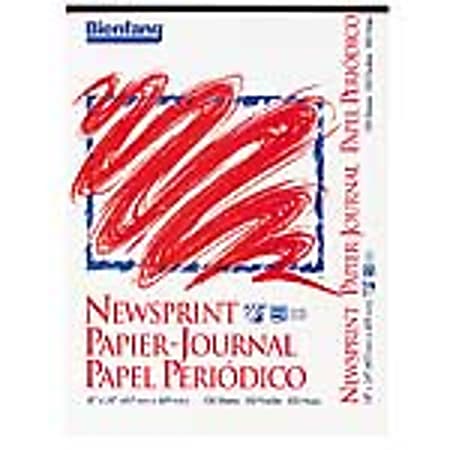 Bienfang® Newsprint Drawing Pad, 18" x 24", 100 Sheets