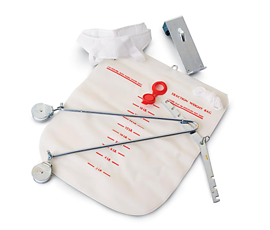 Medline Over-The-Door Cervical Traction Kit, White