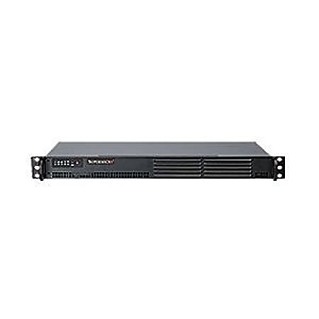 Supermicro SuperServer 5015A-PHF Barebone System - 1U Rack-mountable - Intel - Black
