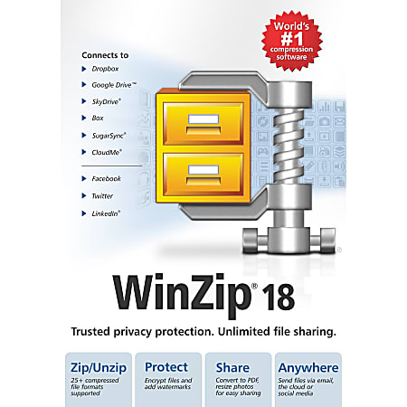 WinZip 18 Standard, Download Version