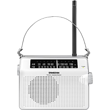 Sangean FM / AM Compact Analogue Tuning Portable Receiver - 4