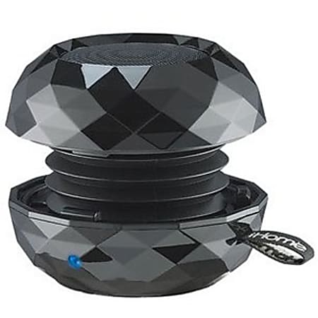 iHome Portable Bluetooth Speaker System - Black - Battery Rechargeable