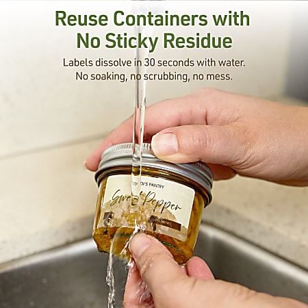 Avery Print to the Edge Dissolvable Labels With Sure Feed Technology ...