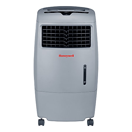 Honeywell CO25AE Evaporative Air Cooler For Indoor and Outdoor Use - 25 Liter (Dark Grey) - Cooler - 250 Sq. ft. Coverage - Activated Carbon Filter - Remote Control - Dark Gray