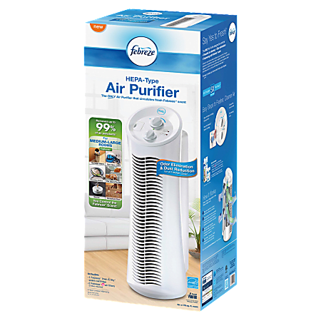 Honeywell Febreze HEPA Tower Air Purifier 170 Sq. Ft. Coverage 25