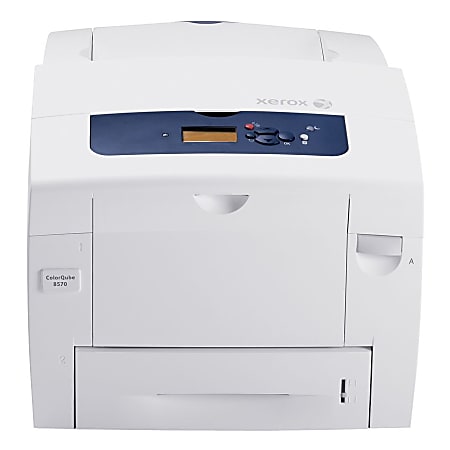 Xerox ColorQube 8570DN Solid Ink Printer - Color - 2400 dpi Print - Plain Paper Print - Desktop