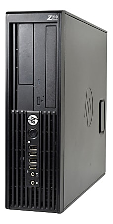 HP Z210 Workstation Refurbished Desktop PC, 2nd Gen Intel® Core™ i5, 8GB Memory, 1TB Hard Drive, Windows® 10 Professional, Z210SFFI581W10P