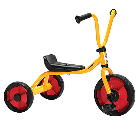 Winther Duo Toddler Tricycle Low 25 12 L x 20 12 W x 17 H Multicolor Office Depot