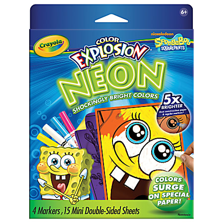 Crayola® Color Explosion All-In-One Combo Set, SpongeBob