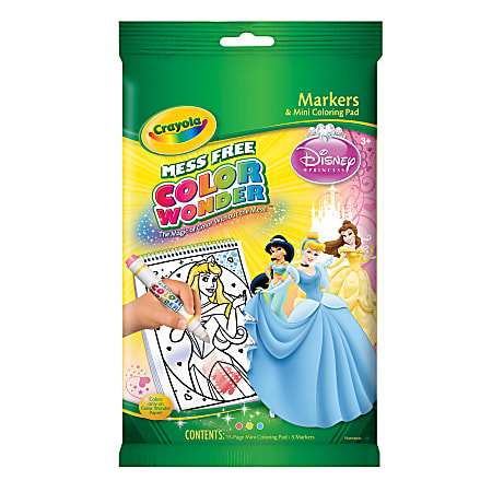 Crayola® Color Wonder™ Markers And Activity Books, Disney® Princess And Toy Story Combo Tray
