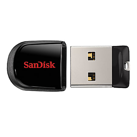 SanDisk® Cruzer® Fit USB Flash Drive, 16GB