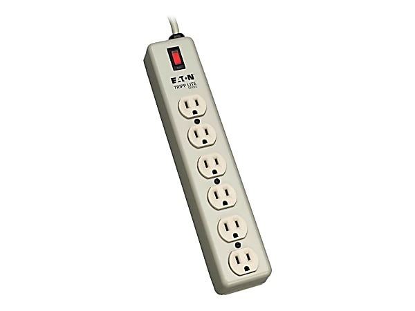 Eaton Tripp Lite Series Industrial Power Strip, 6-Outlet, 15 ft. (4.6 m) Cord - Power distribution strip - 6SPDX15