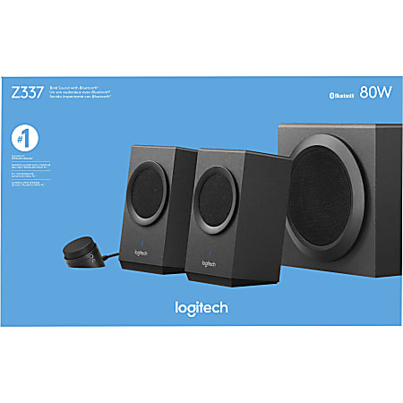 Logitech Z337 2.1 Bluetooth Speaker System 40 W RMS 1 Pack