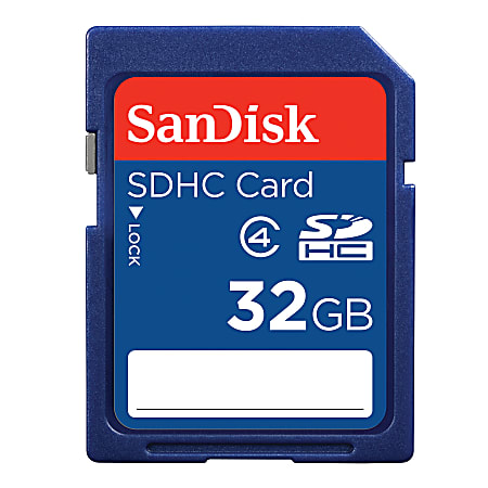 SanDisk® SDHC™ (Secure Digital High Capacity) Memory Card,