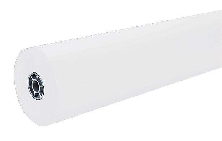 Pacon Spectra Art Kraft Roll 36 x 1000 White Office Depot