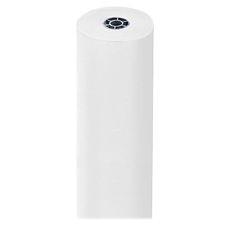 Kraft Paper Roll - White, 36 x 1000